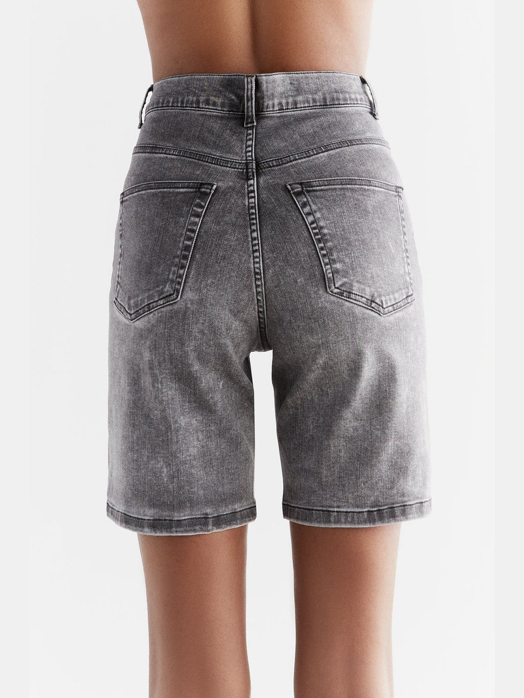 Women's Denim Shorts, Iron Gray