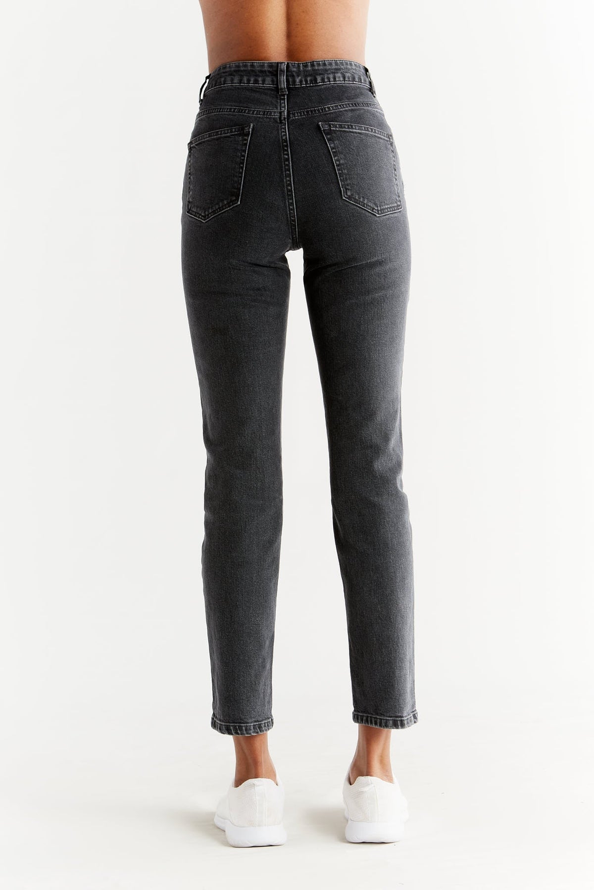 Women's Regular Fit, Ash Grey — Evermind, view 4