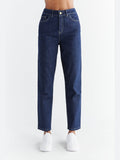 Women's Mom Fit, Dark Slate Blue