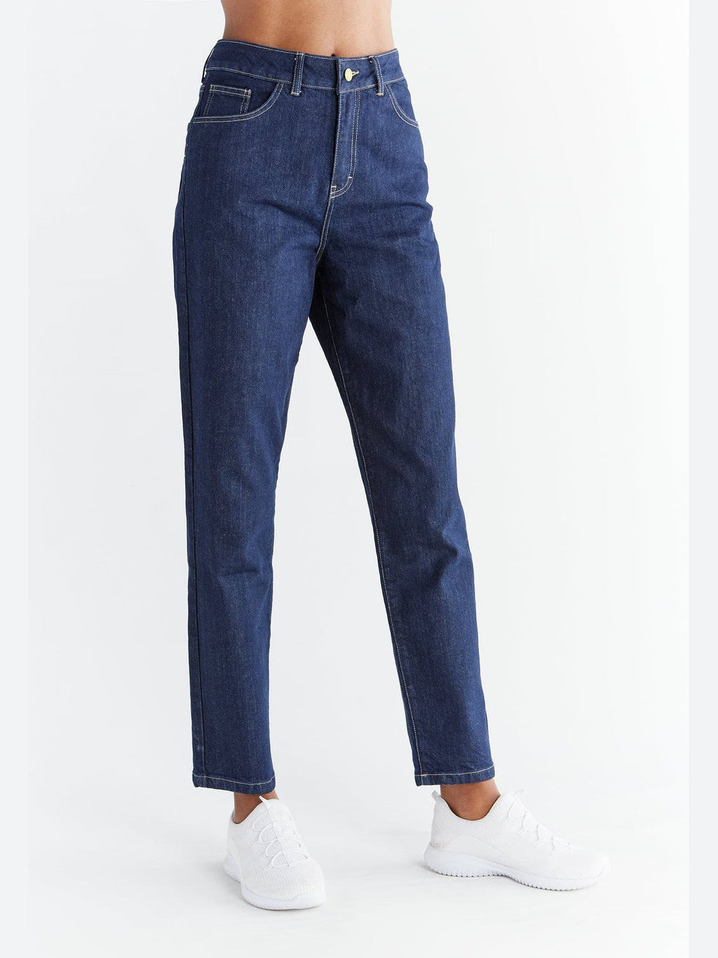 Women's Mom Fit, Dark Slate Blue