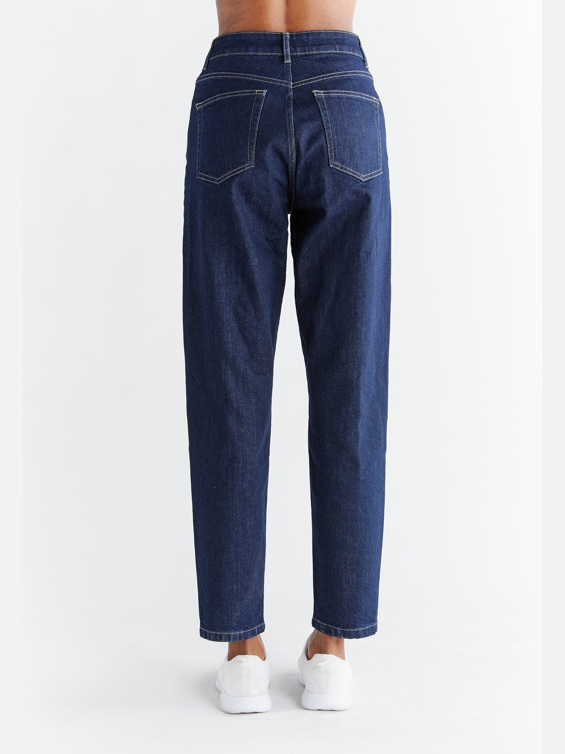 Women's Mom Fit, Dark Slate Blue — Evermind, view 4