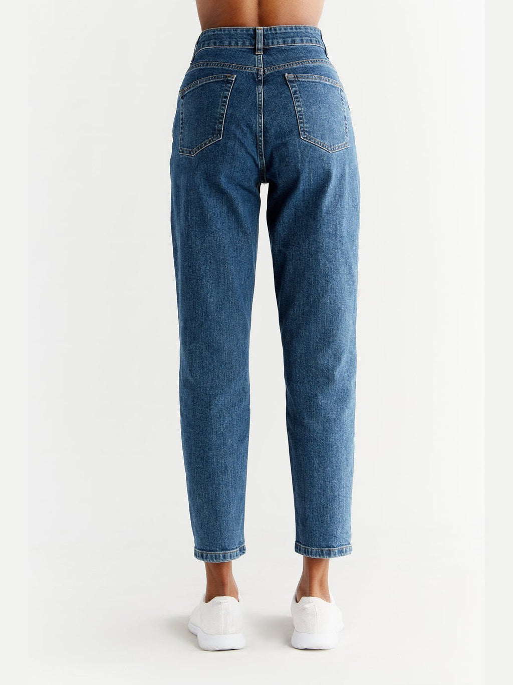 Women's Mom Fit, Lapis Blue