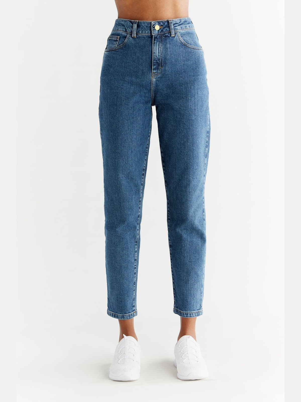 Women's Mom Fit, Lapis Blue