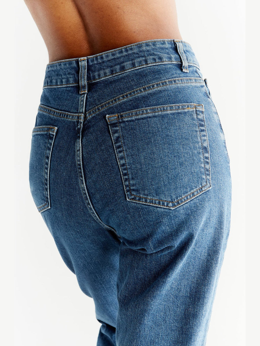 Women's Mom Fit, Lapis Blue