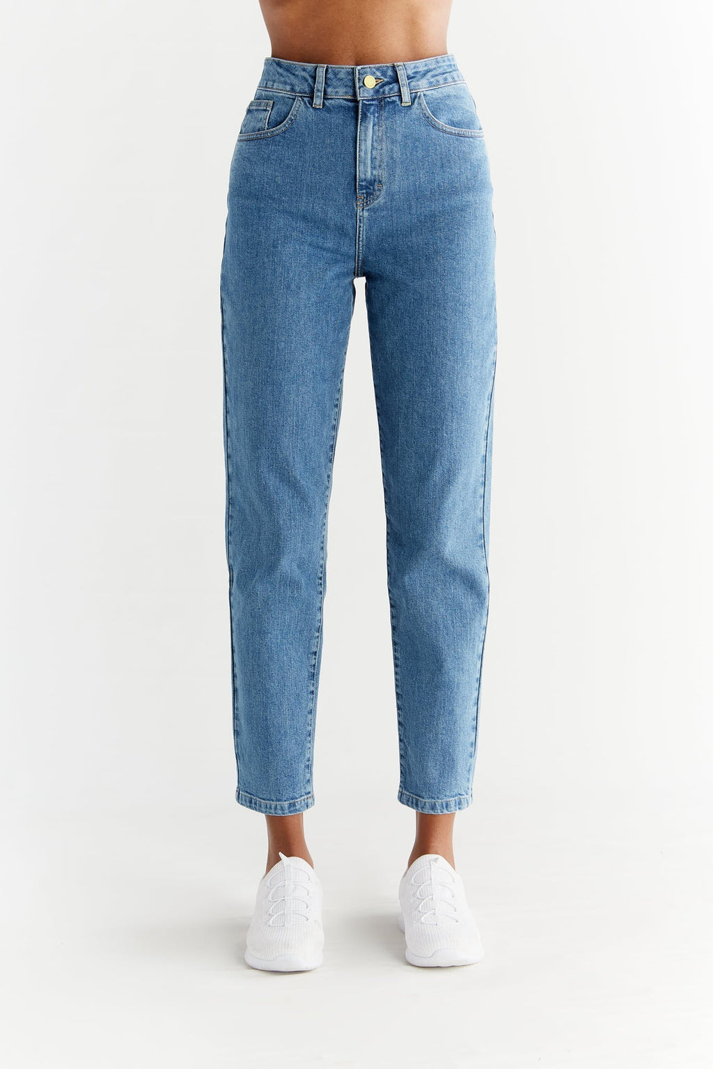 Women's Mom Fit, Day Sky Blue