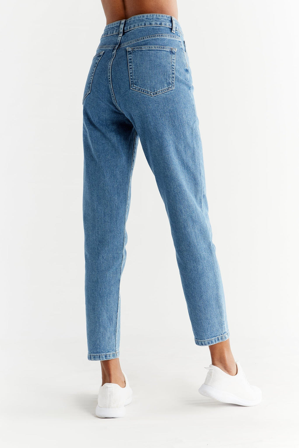 Women's Mom Fit, Day Sky Blue