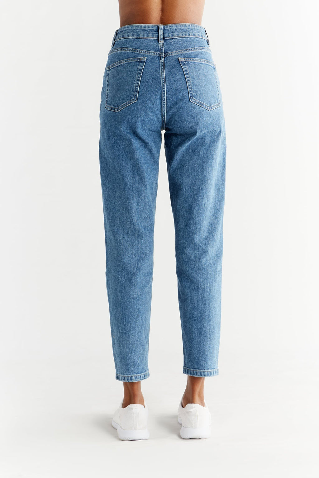 Women's Mom Fit, Day Sky Blue