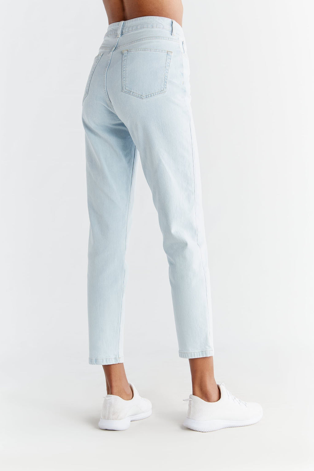 Women's Mom Fit, Ice Blue