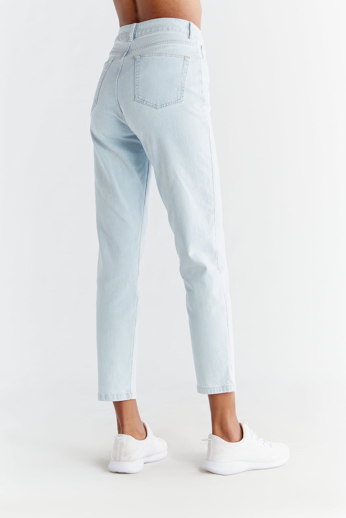 Women's Mom Fit, Ice Blue — Evermind, view 4