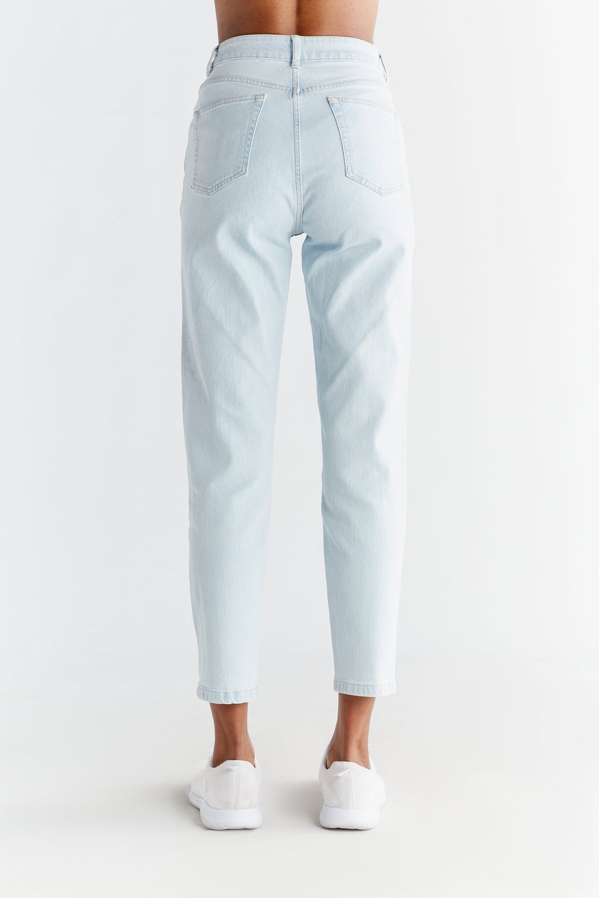 Women's Mom Fit, Ice Blue
