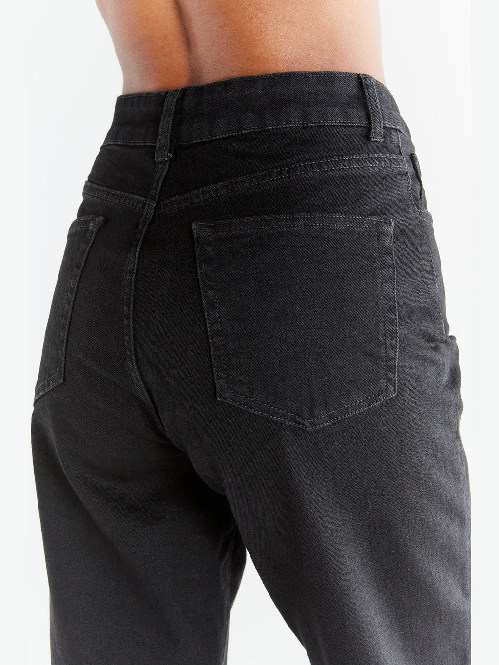 Women's Mom Fit, Coal Black