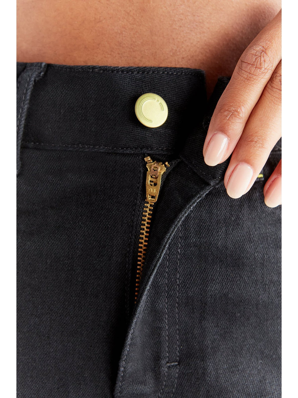 Women's Mom Fit, Coal Black