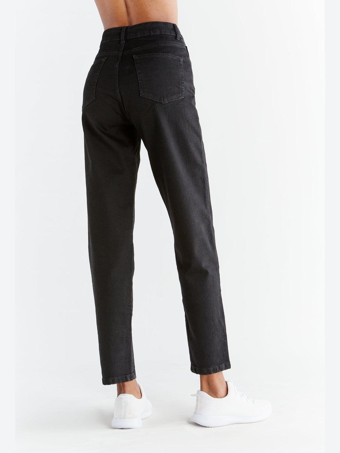 Women's Mom Fit, Coal Black — Evermind, view 3