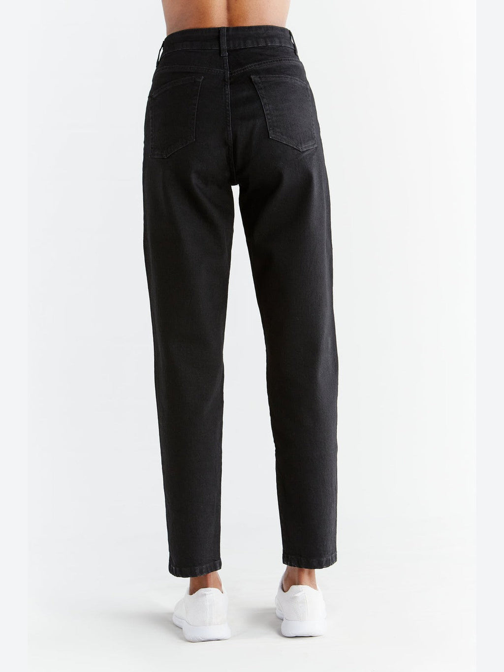 Women's Mom Fit, Coal Black