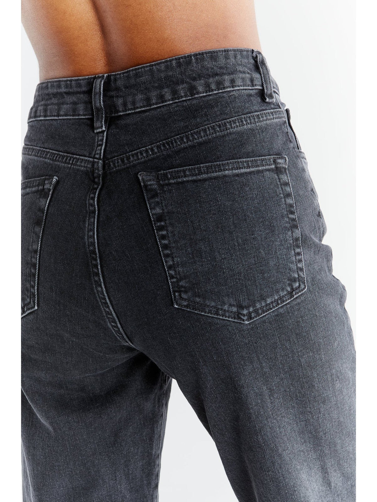 Women's Mom Fit, Carbon Gray