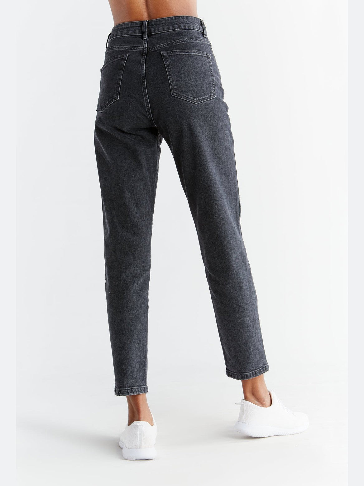 Women's Mom Fit, Carbon Gray