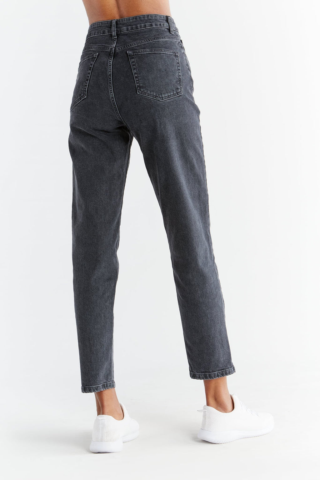 Women's Mom Fit, Ash Gray