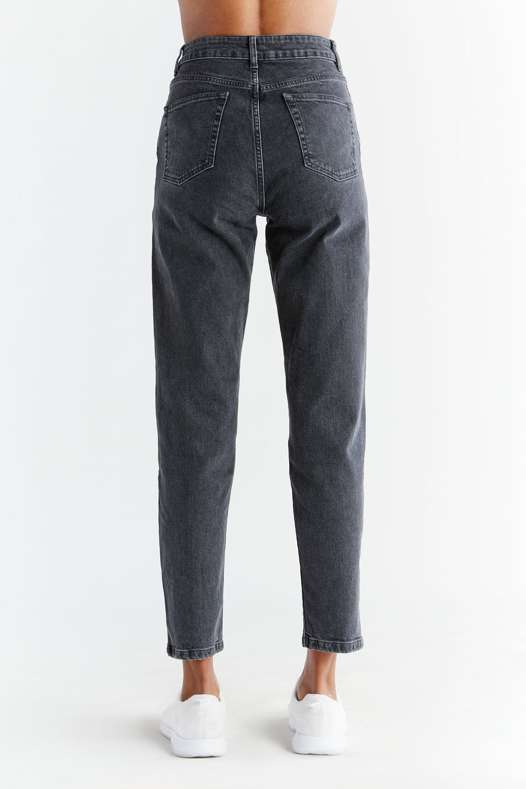 Women's Mom Fit, Ash Gray