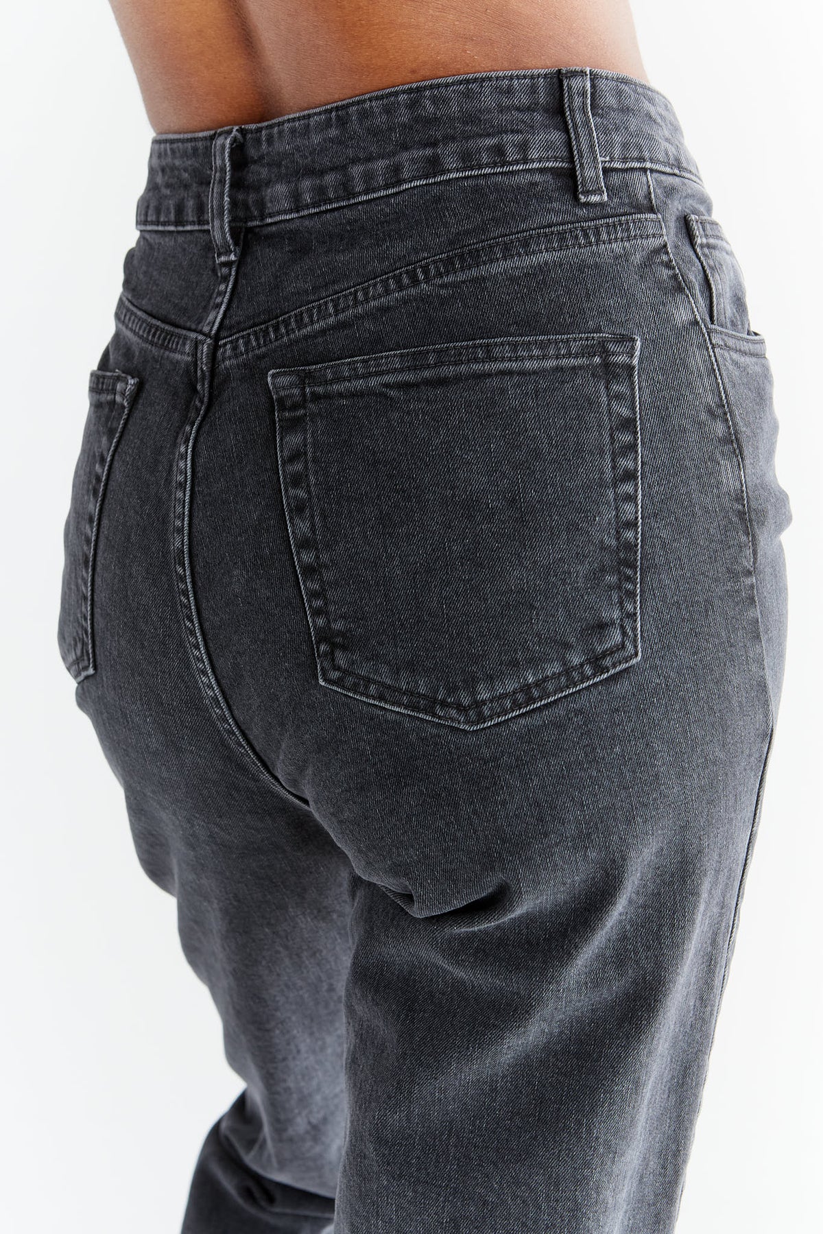 Women's Mom Fit, Ash Gray