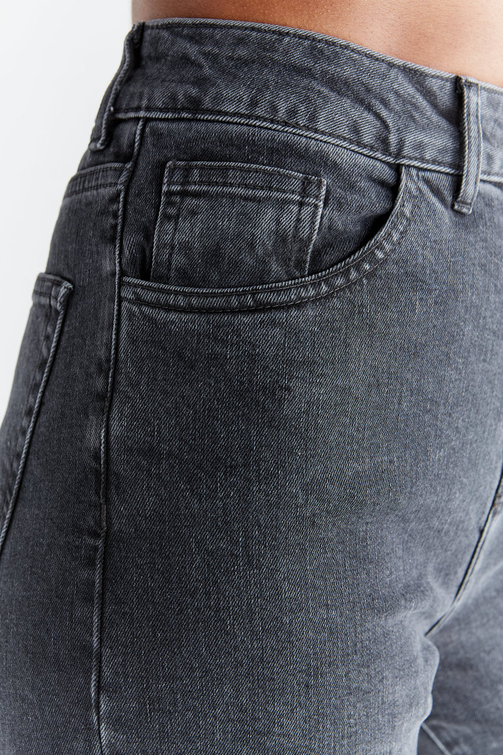 Women's Mom Fit, Ash Gray