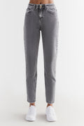 Women's Mom Fit, Iron Gray