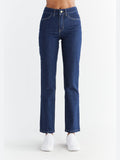 Women's Straight Fit, Dark Slate Blue