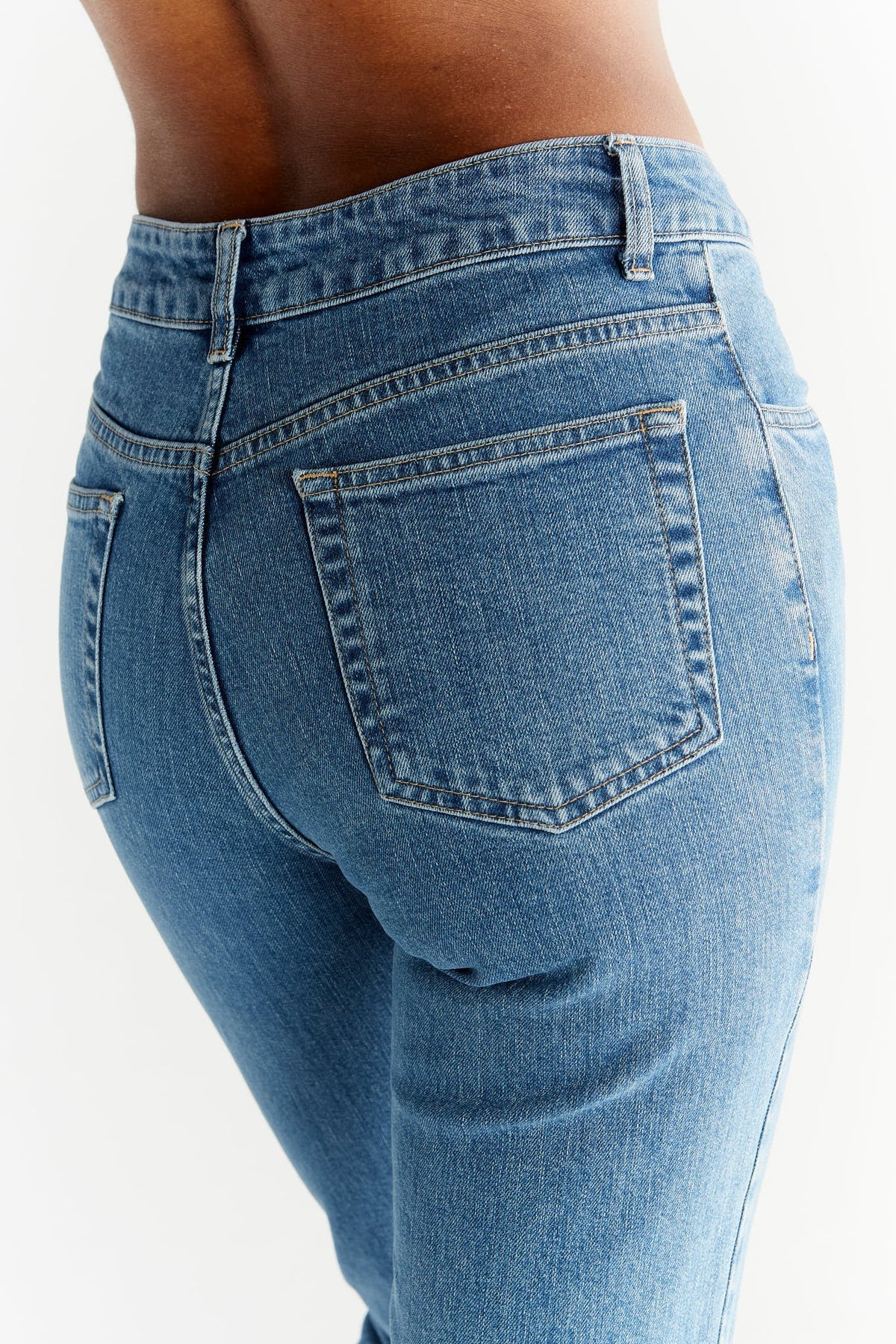 Women's Straight Fit, Day Sky Blue