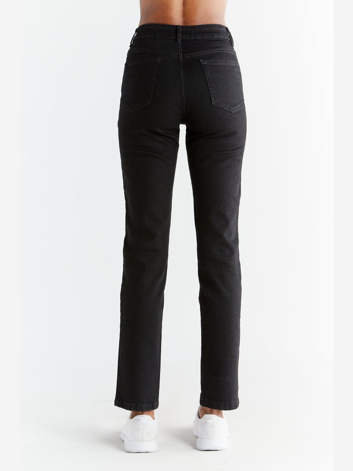 Women's Straight Fit, Coal Black