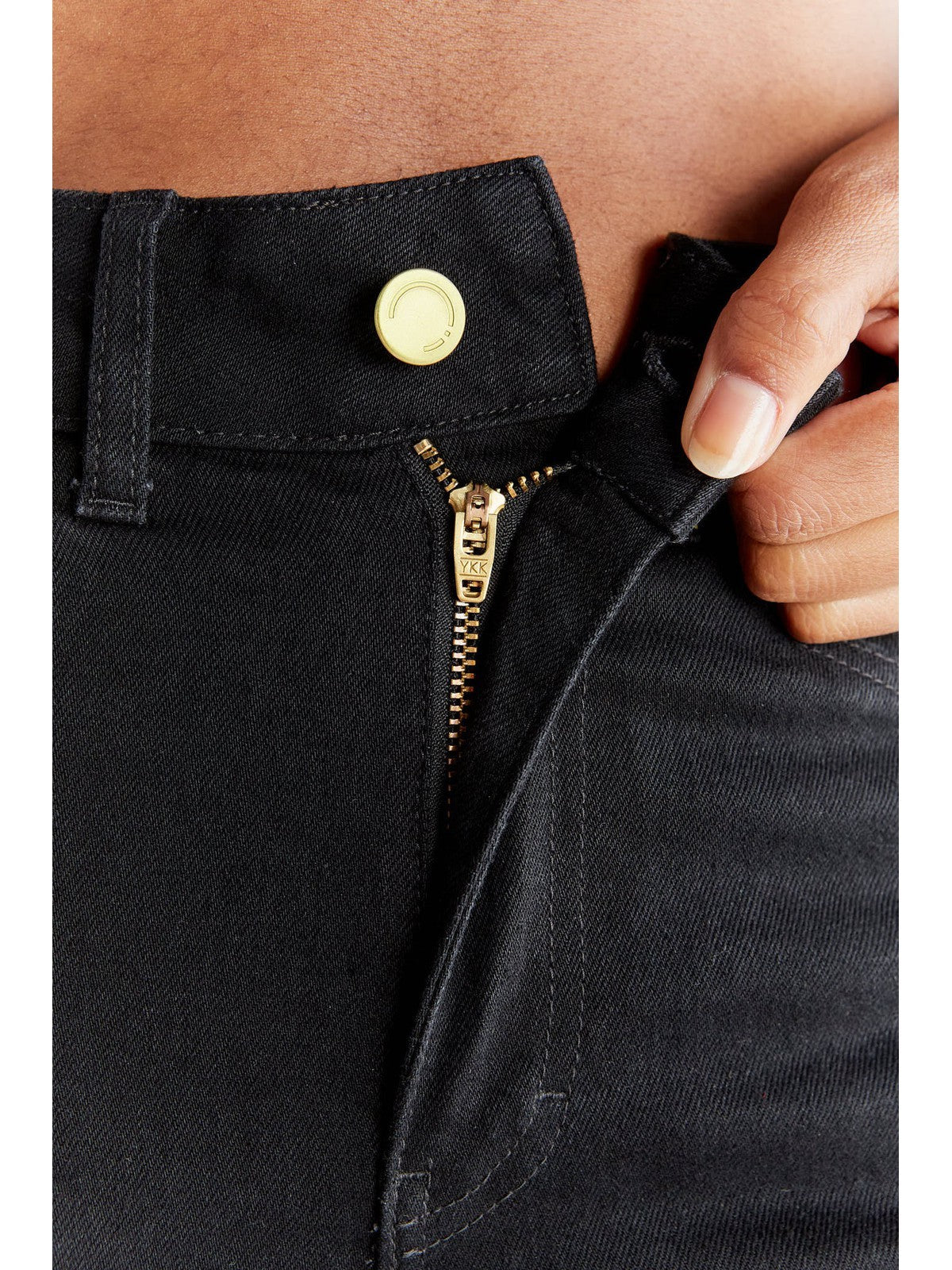 Women's Straight Fit, Coal Black