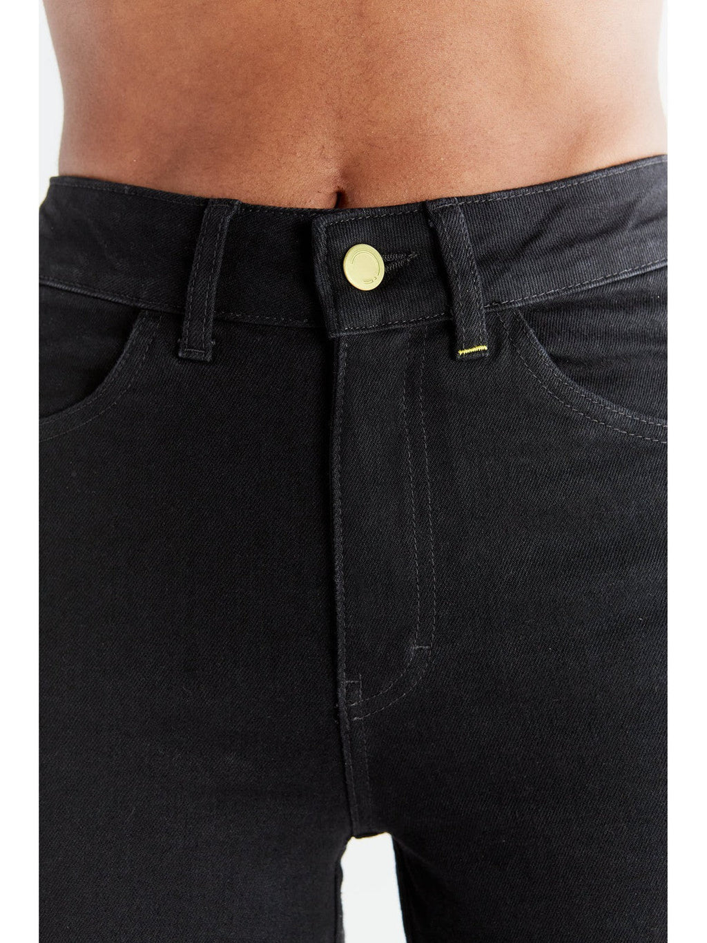 Women's Straight Fit, Coal Black