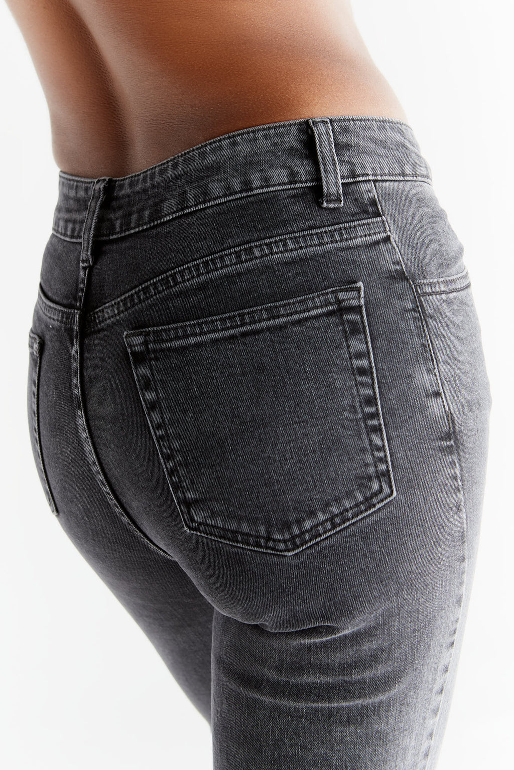 Women's Straight Fit, Carbon Gray