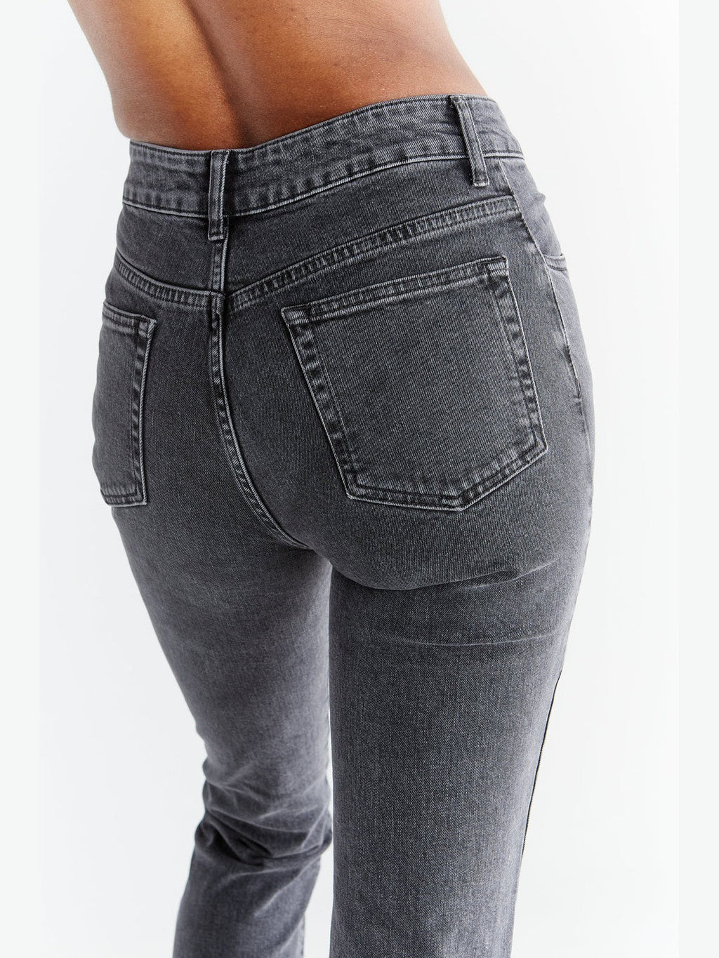 Women's Straight Fit, Carbon Gray