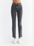 Women's Straight Fit, Ash Gray