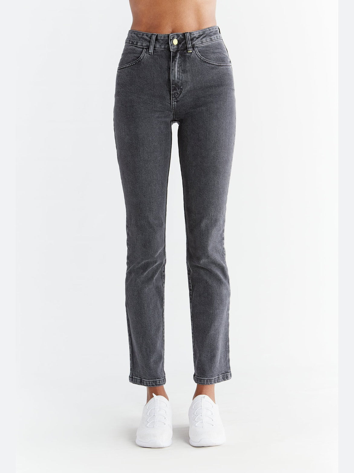 Women's Straight Fit, Ash Grey — Evermind
