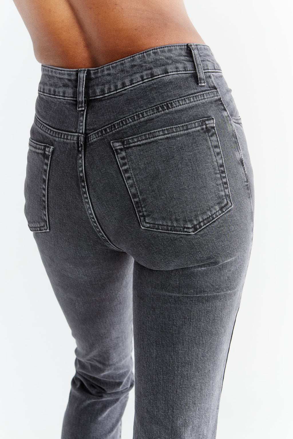 Women's Straight Fit, Ash Gray