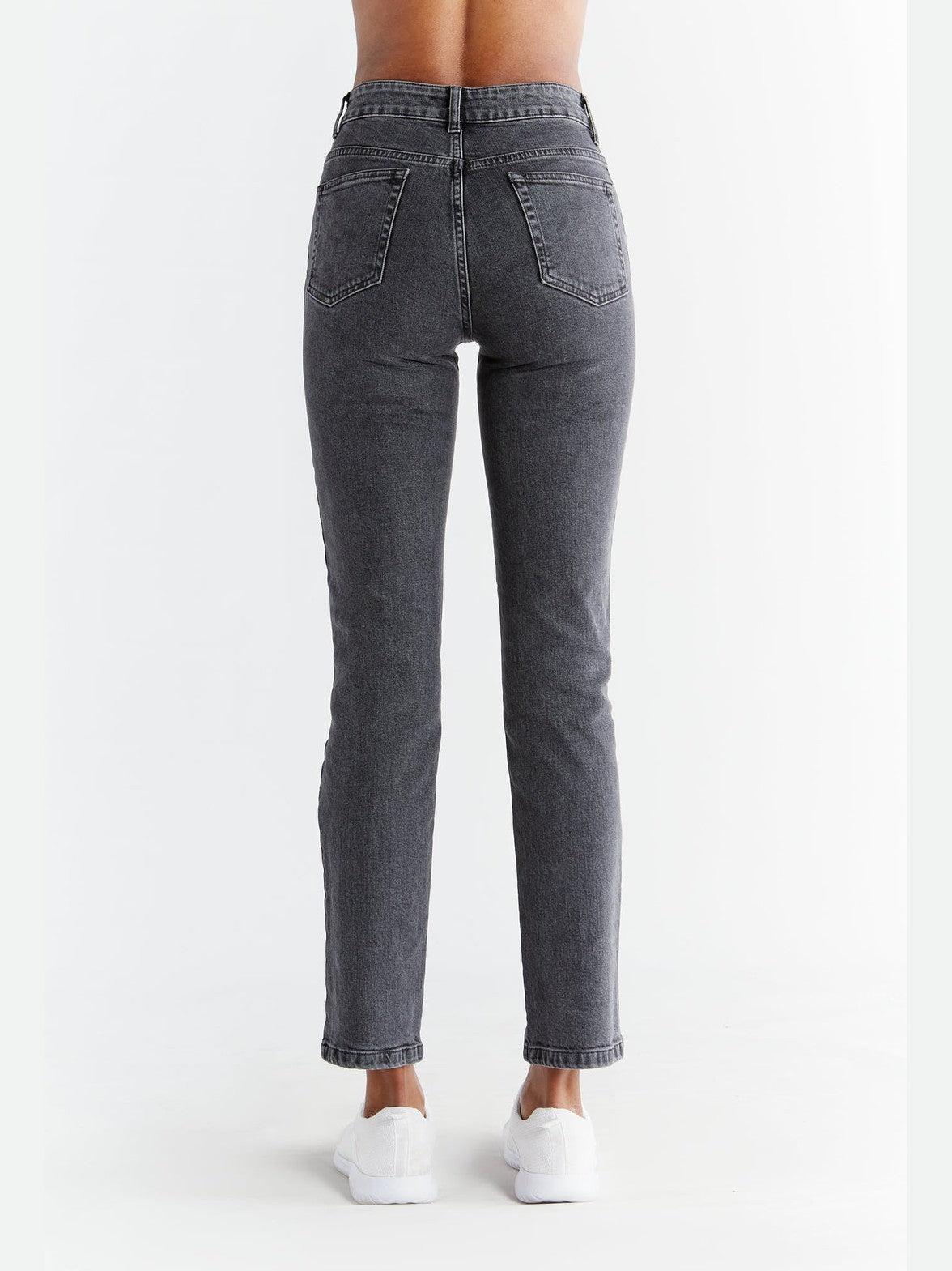 Women's Straight Fit, Carbon Gray