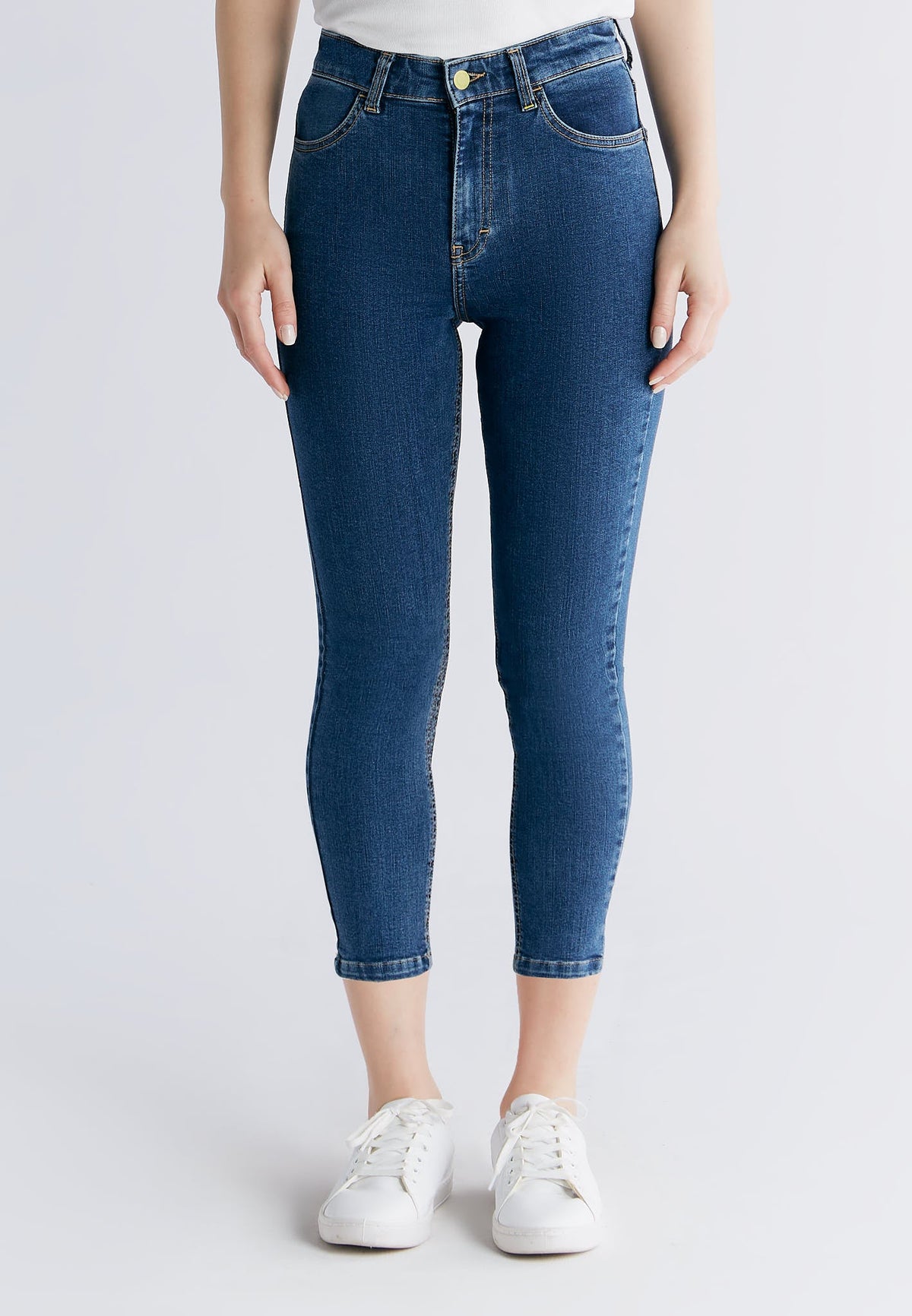 WS 1014-231 Women's Short Leg Skinny Fit, Lapis Blue — Evermind