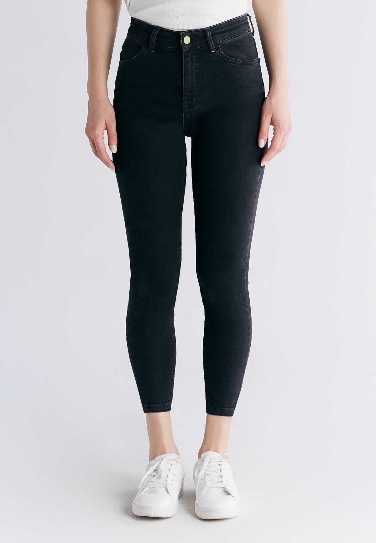 WS 1015-145 Women's Short Leg Skinny Fit, Carbon Grey — Evermind