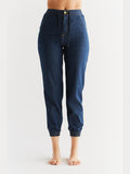 Women's Jogger Jeans, Midnight Blue