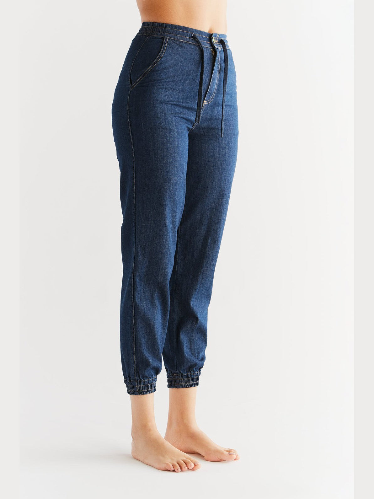 Women's Jogger Jeans, Midnight Blue