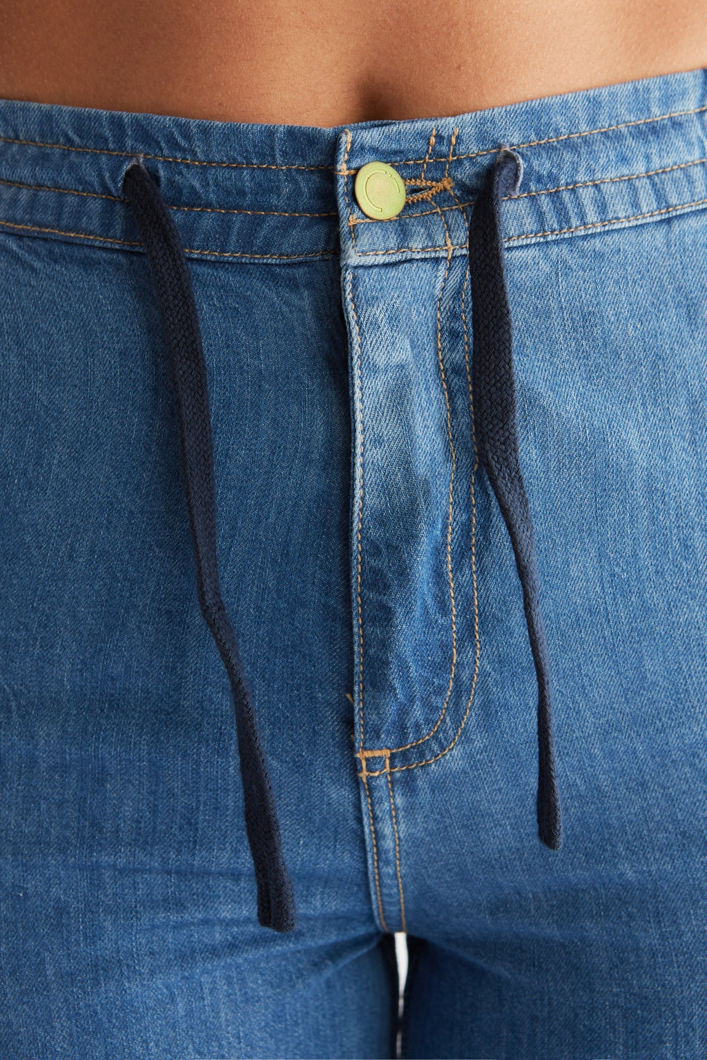Women's Jogger Jeans, Crystal Blue